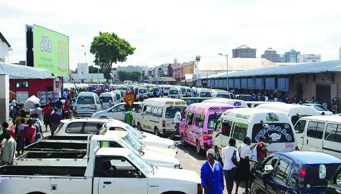 Kombis in Zimbabwe