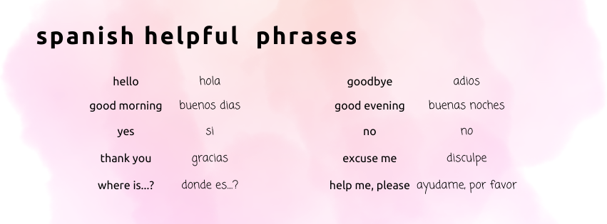 Spanish phrases